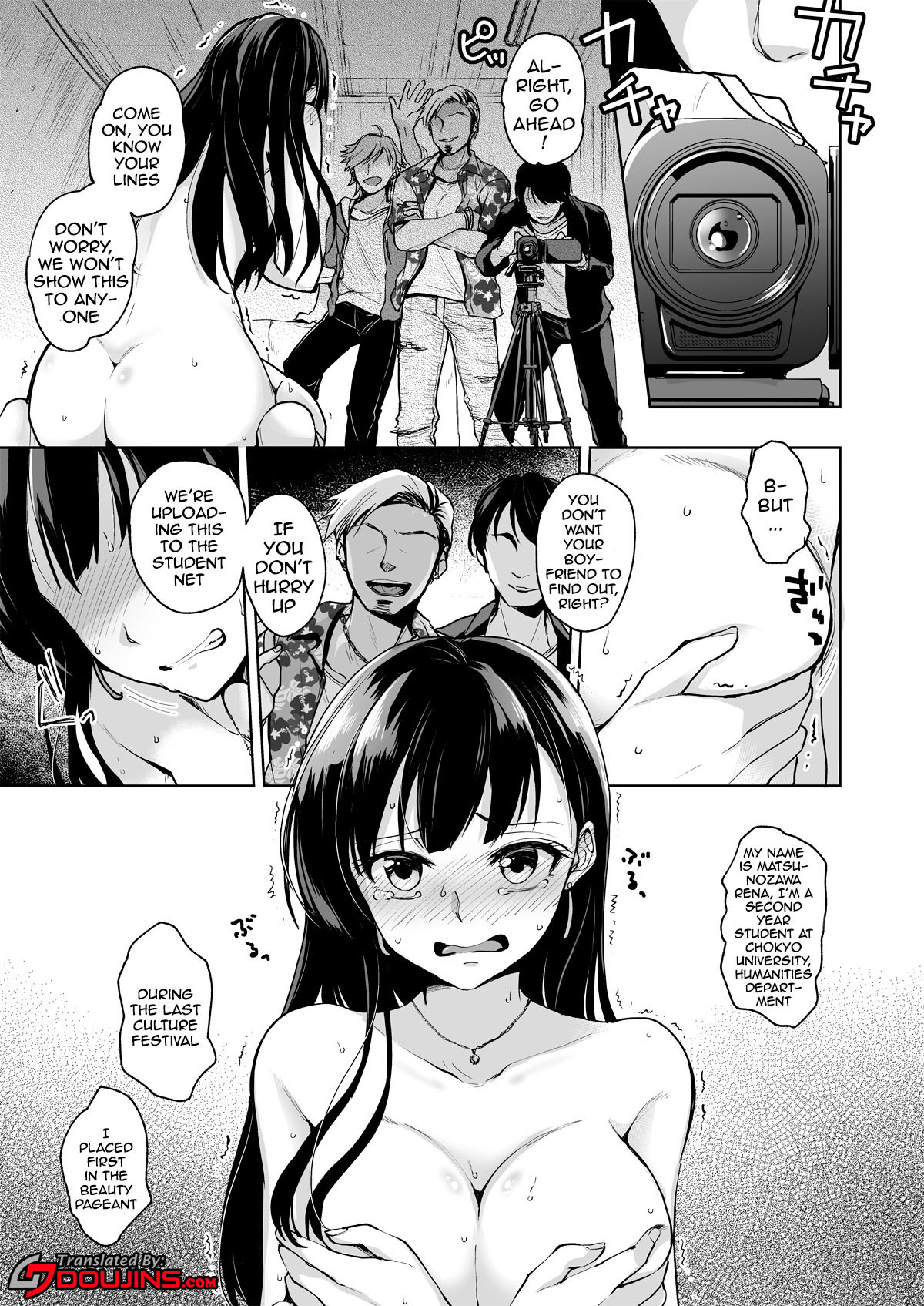 Hentai Manga Comic-Disgraced Memories -Until His Beautiful Girlfriend Gives In--Read-2